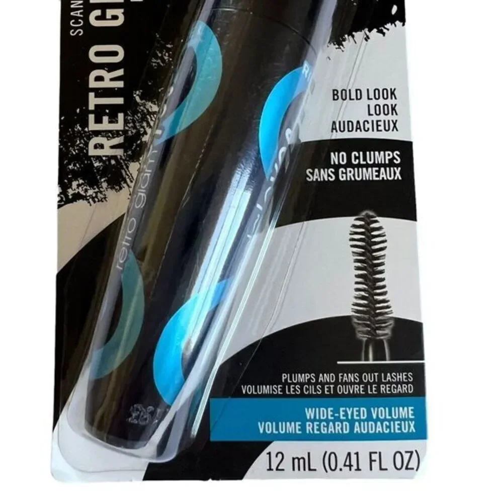 RIMMEL‎ LONDON Scandaleyes RETRO GLAM Mascara Waterproof / hydrofuge 001 Black